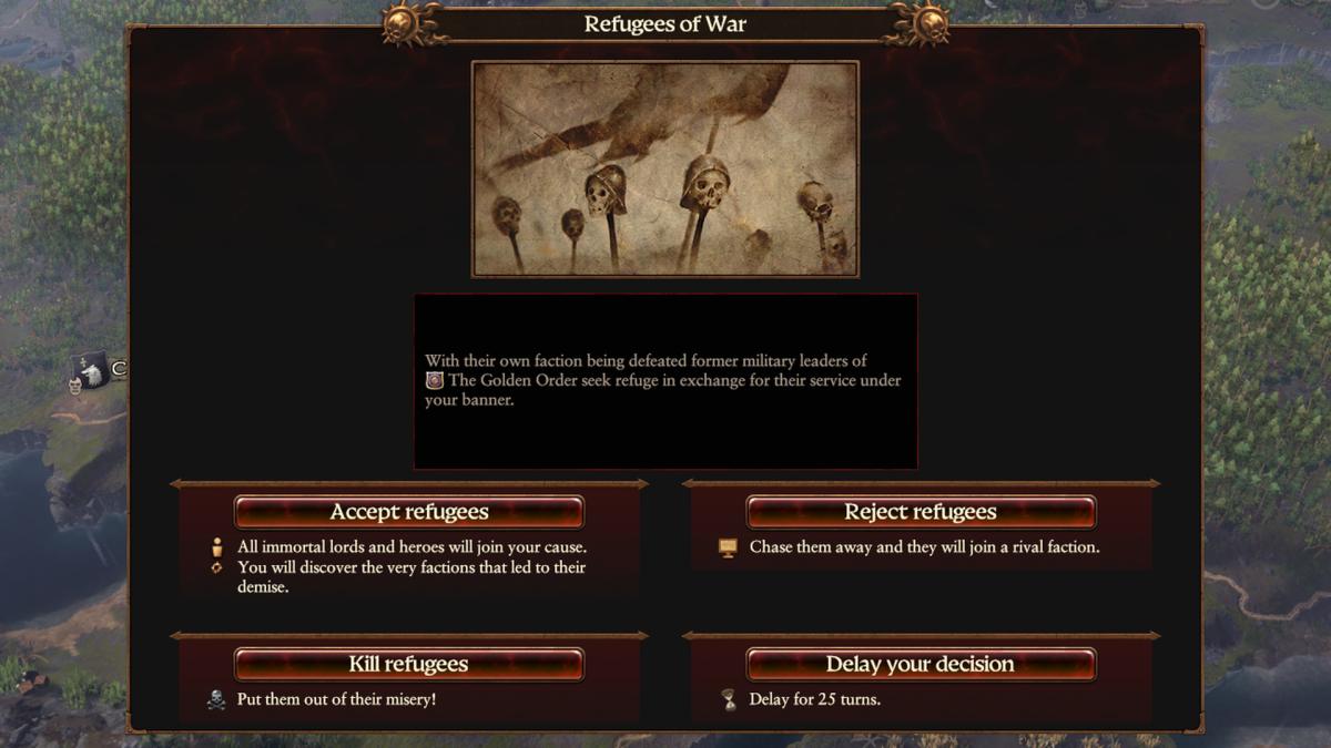 Total War Warhammer 3 Recruit Defeated Legendary Lords mod.
